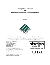 Report and Evidence Tables