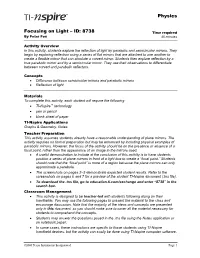 Activity Overview