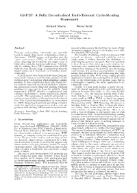 G2-P2P: a Fully Decentralised Fault-Tolerant Cycle-Stealing Framework
