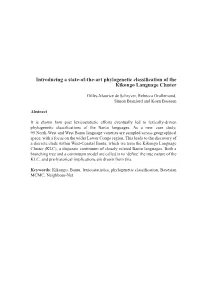 Introducing a State-Of-The-Art Phylogenetic Classification of The