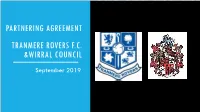 Tranmere Rovers Partnering Agreement V1