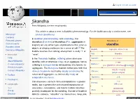 Skandha from Wikipedia, the Free Encyclopedia