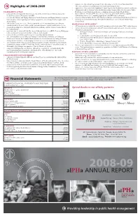 2008-2009 Annual Report