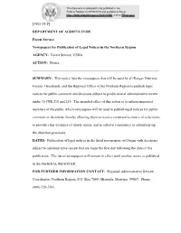 [3411-15-P] Department of Agriculture