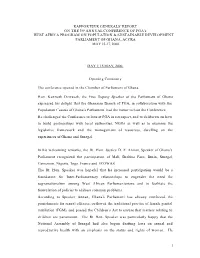 Conference Report