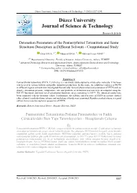 Düzce University Journal of Science & Technology