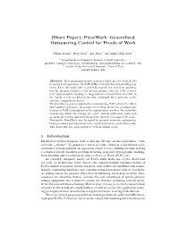 Piecework: Generalized Outsourcing Control for Proofs of Work