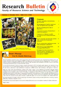 Research Bulletin