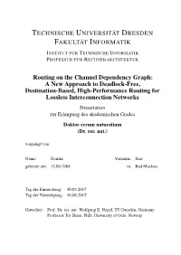 Routing on the Channel Dependency Graph