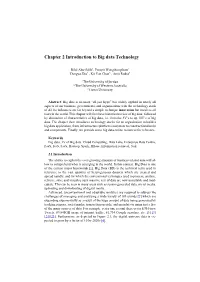 Chapter 2 Introduction to Big Data Technology