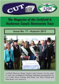 Download an Application Form from Our Website Or Write to Mavis Moore, 88 Spring Lane, Whittington, Lichfield WS14 9NA