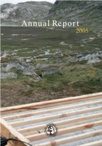 Annual Report 2005 Map of Licences, 1 January 2006 Example of Map of Licences in Greenland