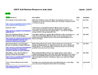 UUFC Anti-Racism Resources and Links Update: 2/28/21