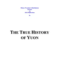 The True History of Yuon