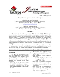 Complex Garment Systems to Survive in Outer Space