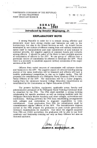 Explanatory Note