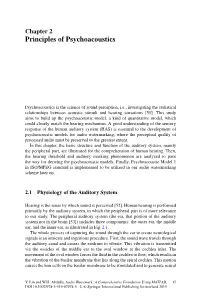Chapter 2 Principles of Psychoacoustics