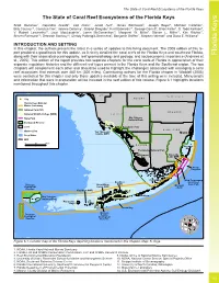 The State of Coral Reef Ecosystems of the Florida Keys the State of Coral Reef Ecosystems of the Florida Keys