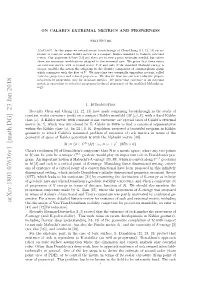 Arxiv:1801.07636V1 [Math.DG]