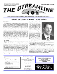 Dynamics and Control in Aemes : Rapid Growth