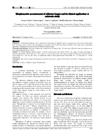 Morphometric Measurement of Adductor Longus and Its Clinical Application: a Cadaveric Study