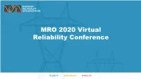 Reliability Conference Presentation