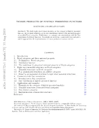 Tensor Products of Finitely Presented Functors 3