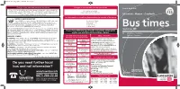 133 Do You Need Further Local Bus and Rail Information?