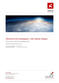 Geotechnical Investigation, Irish Atlantic Margin
