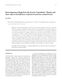 Interesting Macrofungi from the Eastern Carpathians, Ukraine and Their Value As Bioindicators of Primeval and Near-Natural Forests