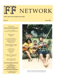 Network for the Folklore Fellows