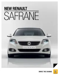 NEW Renault SAFRANE