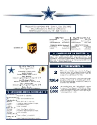 Regular Season Game #16 - Sunday, Dec