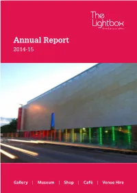 The Lightbox Annual Report 2014-15