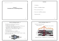 Introduction to Queueing Theory Review on Poisson Process