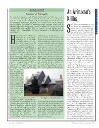 An Aristocrat's Killing