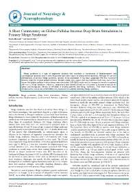 A Short Commentary on Globus Pallidus Internus Deep Brain