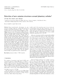Detection of New Emission Structures Around Planetary Nebulae?