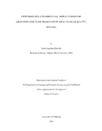 Extension Related Breccias: Implications For