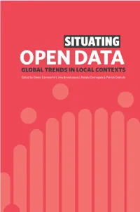 Situating Open Data: Global Trends in Local Contexts