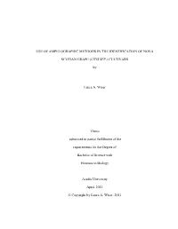 Use of Ampelographic Methods in the Identification of Nova