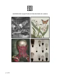 Huntington Collections in the History of Science & Technology
