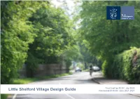 Little Shelford Village Design Guide Revised Draft SCDC June 2021 2021