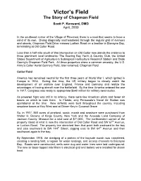 Victor's Field – the Story of Chapman Field