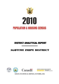 Agotime Ziope District