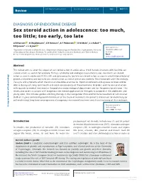 Downloaded from Bioscientifica.Com at 09/25/2021 06:32:18PM Via Free Access