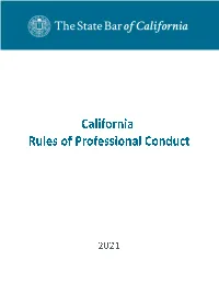 Rules of Professional Conduct