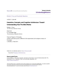 Heuristics, Concepts, and Cognitive Architecture: Toward Understanding How the Mind Works