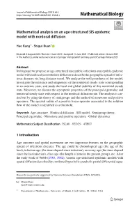 Mathematical Analysis on an Age-Structured SIS Epidemic Model with Nonlocal Diffusion