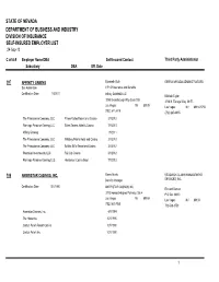 SELF-INSURED EMPLOYER LIST 24-Sep-13